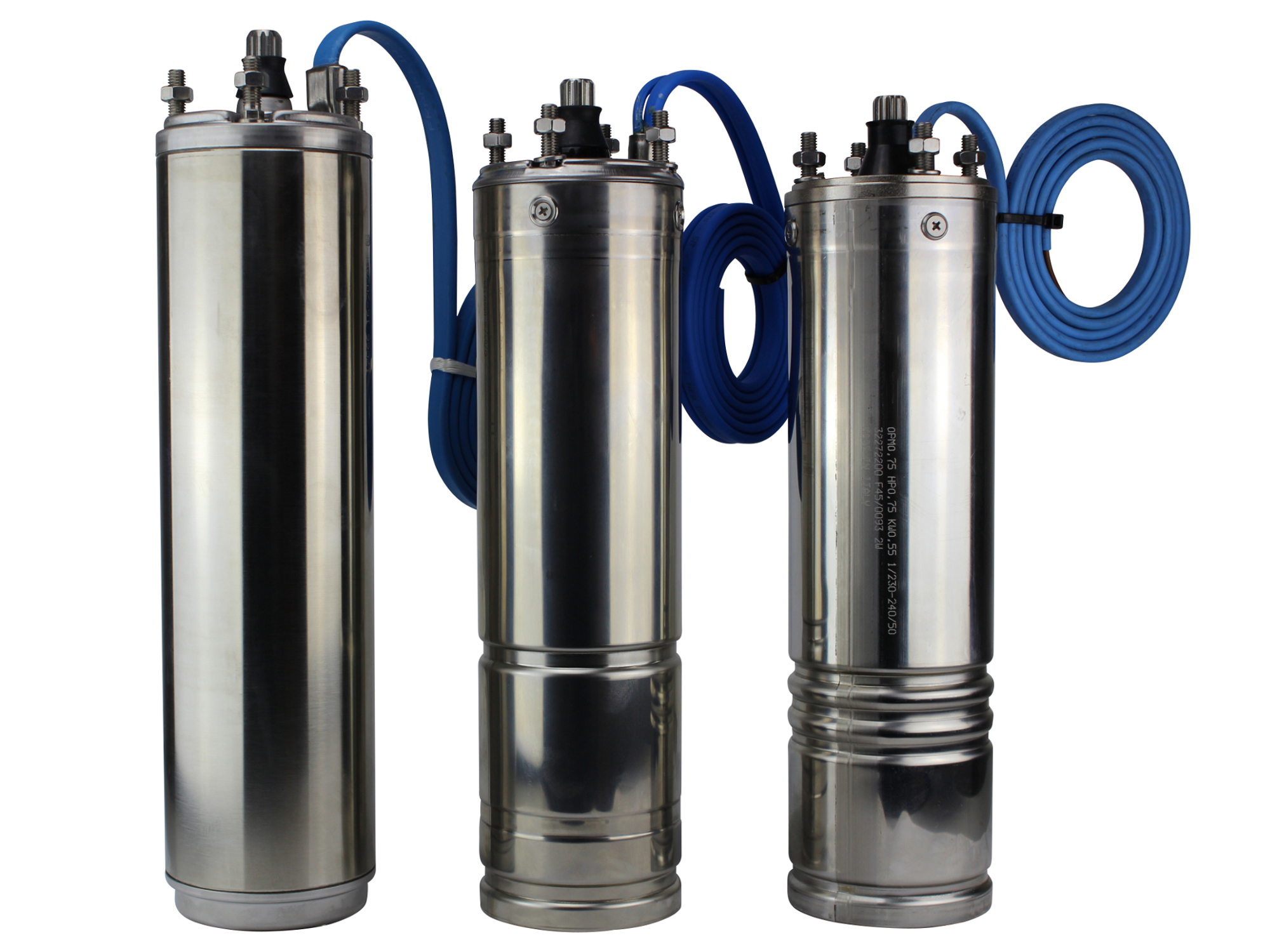 Motoren für Tiefbrunnenpumpen