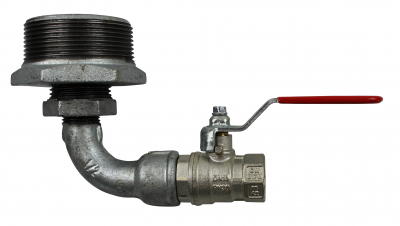 Ablass-Garnitur für Heider Druckkessel stehend