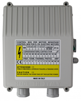 Preview: Controlbox MF25 A.8, 220/50, KW 0,75