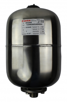 Varem INOXVAREM 8 l Membran Druckkessel, Edelstahl V2A (AISI 304) (V2008360S4000000)