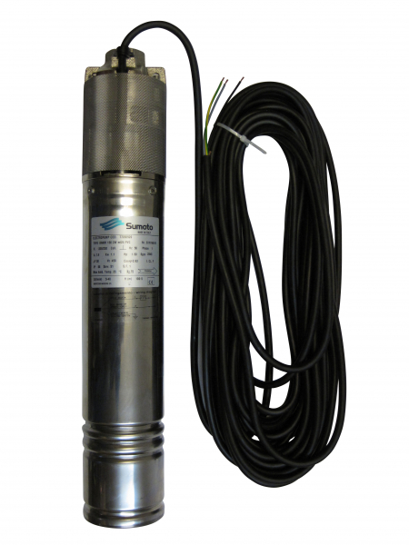 4 Zoll Tiefbrunnenpumpe Sumoto ONKM 100, 2700 l/h / 63 m