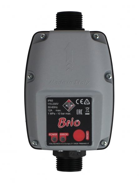 Brio Pumpensteuerung elektronischer Druckschalter