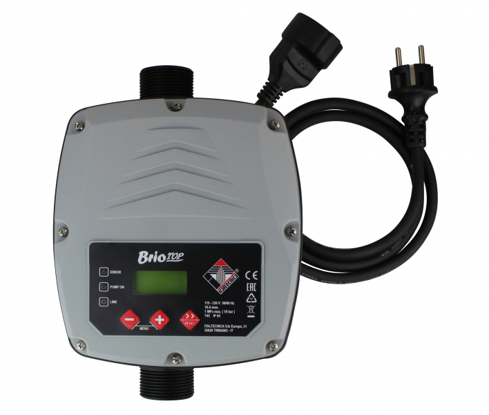 Pumpensteuerung Brio Top mit Kabel, Anschluss 1 1/4 Zoll