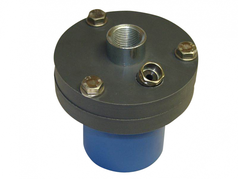 Brunnenkopf Mini für Brunnenrohr DN 80 mit 1 Zoll IG für Steigleitung