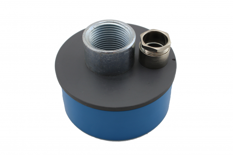 Brunnenkopf Stülpdeckel für Brunnenrohr DN 80 mit 1 1/4 Zoll IG für Steigleitung