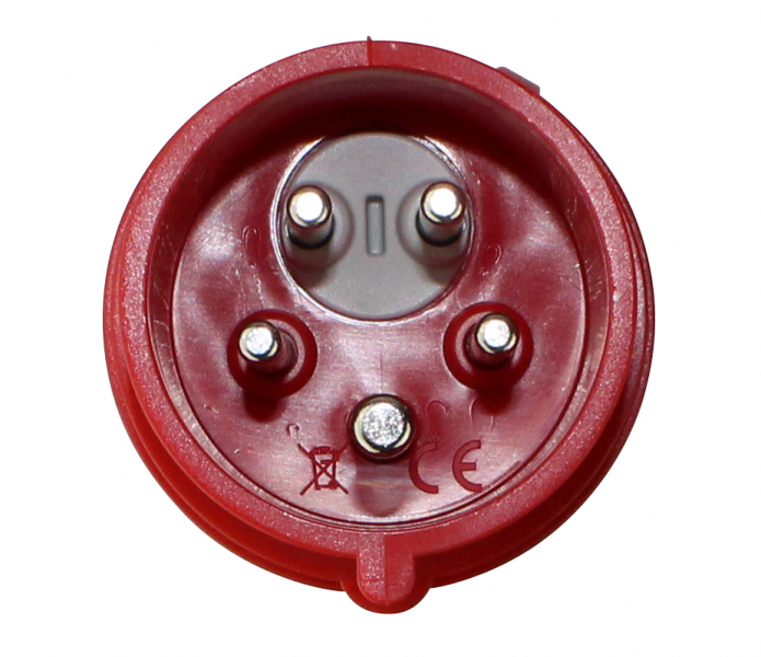 Stecker CEE 16A 400V Phasenwender PCE Shark