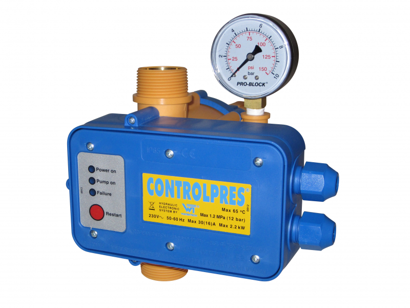 Pumpensteuerung Controlpres mit eingebautem Druckminderer
