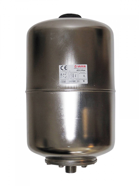 Varem INOXVAREM 20 l Membran Druckkessel, stehend, Edelstahl V2A (AISI 304) (V2020360S4000000)