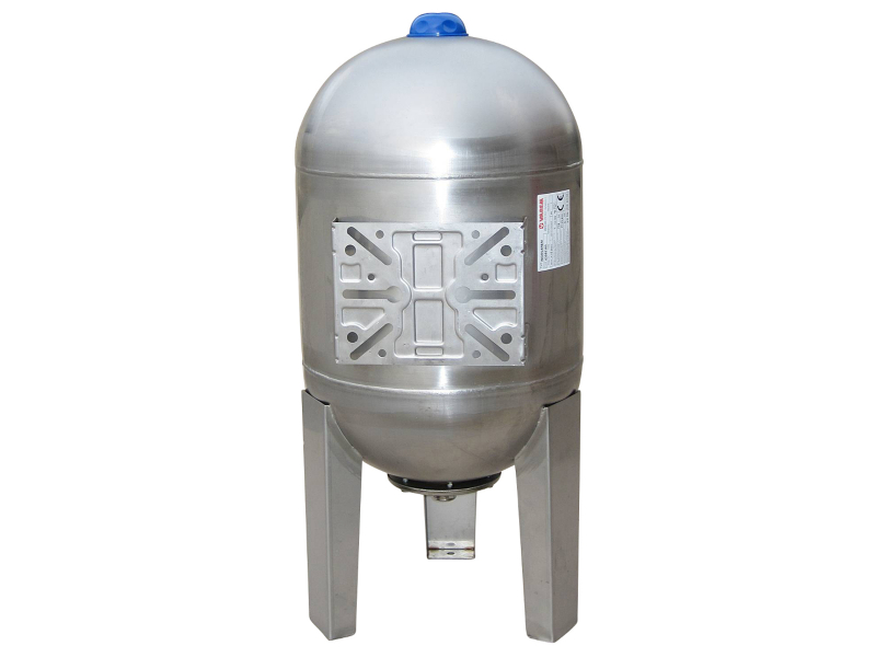 Varem INOXVAREM 50 l Membran Druckkessel, stehend, Edelstahl V2A (AISI 304) (V2050360S4000000)