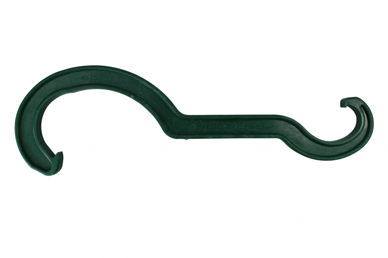 Montageschlüssel für PE-Verschraubungen