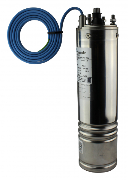 Motor Tiefbrunnenpumpe OPM 4 Zoll 050 2W S.OT., 0,37KW, 230V, 1 Phase, Sumoto