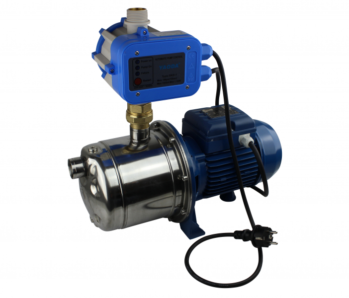 Set Pentax MPX 120/5 Kreiselpumpe, 4800 l / 53 m, 5 stufig mit Pumpensteuerung SKD-1, anschlussfertig mit Kabel