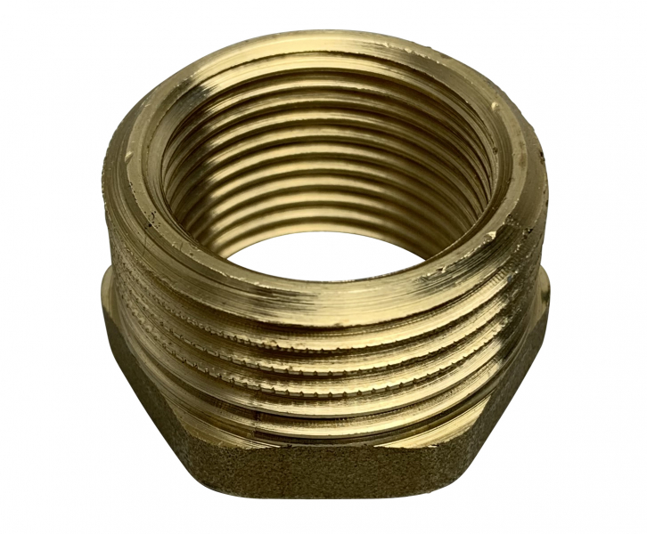 Reduzierstück Messing 2 Zoll AG x 11/2 Zoll IG