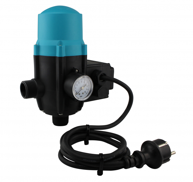 Pumpensteuerung SKD-2CD mit Kabel und Schukosteckdose