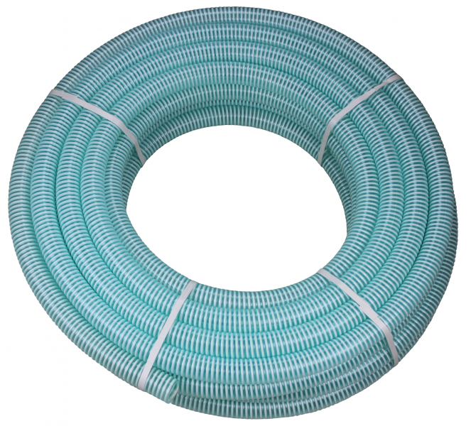 Saug-und Druckschlauch 1 Zoll 25m grün