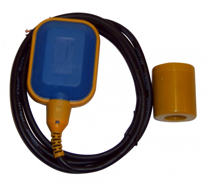 Schwimmerschalter mit 5 m Kabel mit Gegengewicht