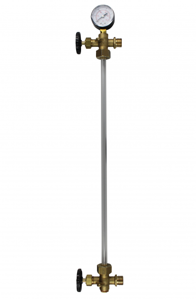 Wasserstandsanzeige Profi für Kessel 300 - 750 l = 700 mm